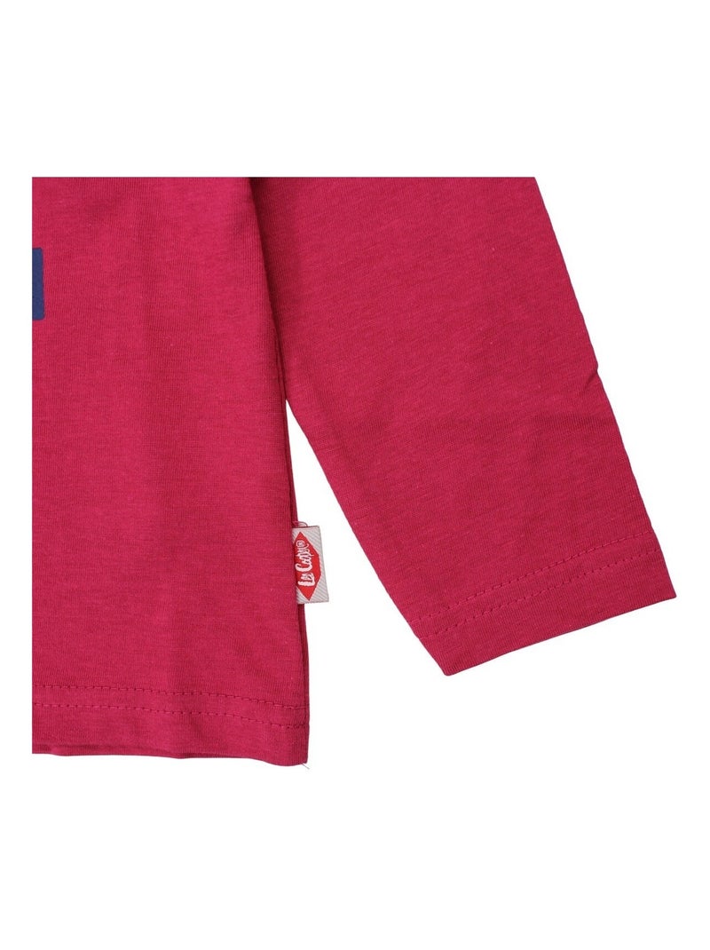 Lee Cooper - T-shirt Lee Cooper Rouge - Kiabi