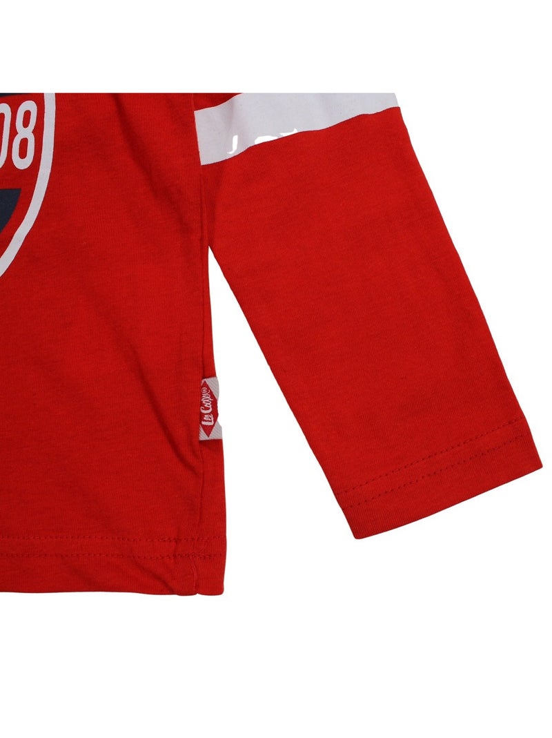 Lee Cooper - T-shirt Lee Cooper Rouge - Kiabi