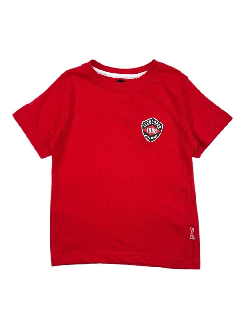 Lee Cooper - T-shirt imprimé Lee Cooper en coton - Rose - - 9.90
