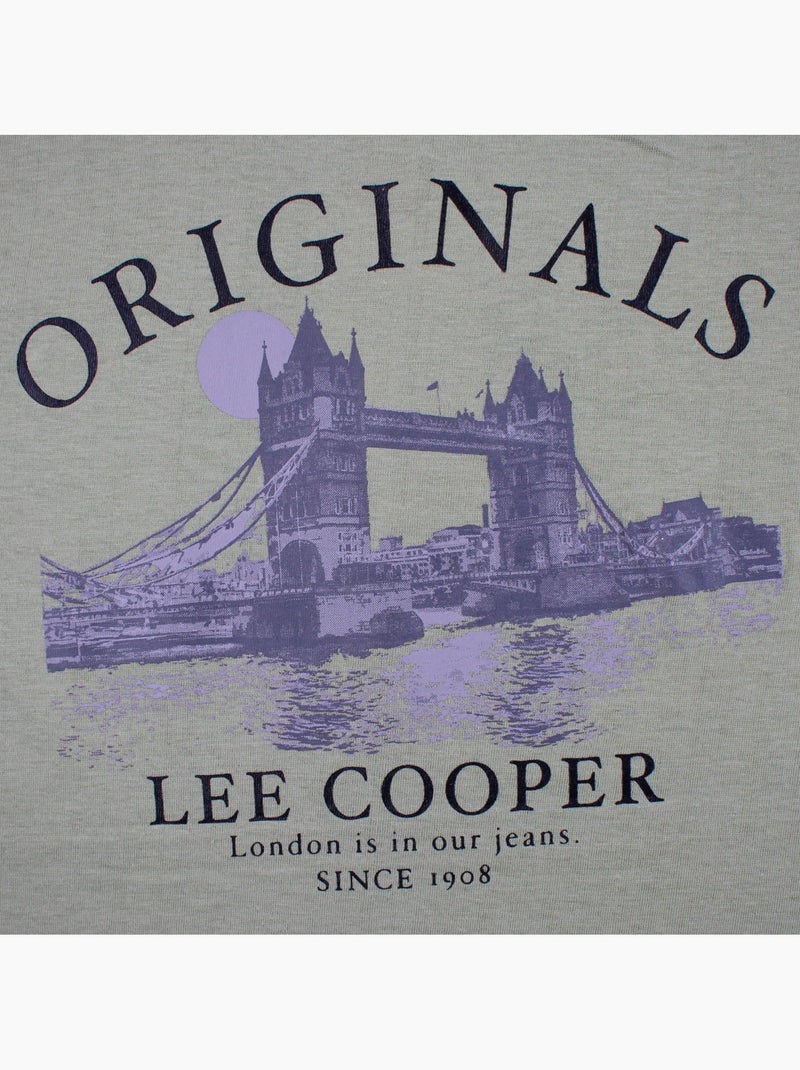 Lee Cooper - T-shirt Londres homme Vert - Kiabi