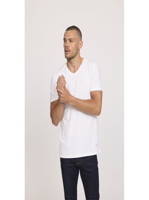 Lee Cooper - T-shirt manches courte coton regular AKILO - Kiabi