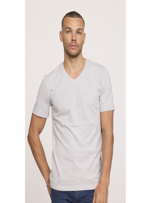 Lee Cooper - T-shirt manches courte coton regular AKILO - Kiabi