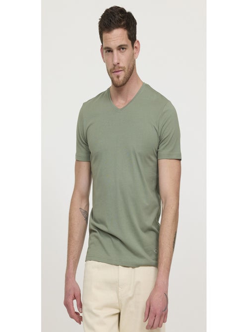 Lee Cooper - T-shirt manches courte coton regular AKILO - Kiabi