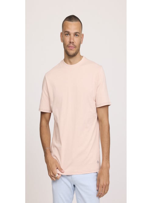 Lee Cooper - T-shirt manches courte coton regular AUBIN - Kiabi