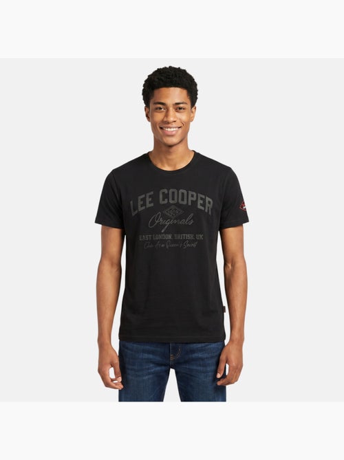Lee cooper - t-shirt manches courtes à inscription, col rond - Kiabi Lee cooper - t-shirt manches courtes à inscription, col rond - Kiabi
