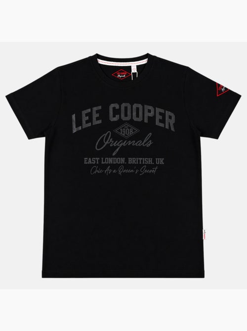 Lee cooper - t-shirt manches courtes à inscription, col rond - Kiabi Lee cooper - t-shirt manches courtes à inscription, col rond - Kiabi