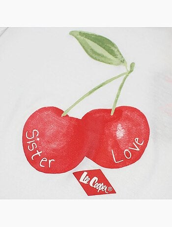 Lee Cooper - T-shirt manches courtes avec dessin