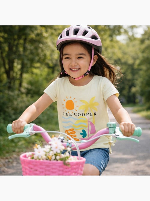 Lee Cooper - T-shirt manches courtes avec dessin - Kiabi