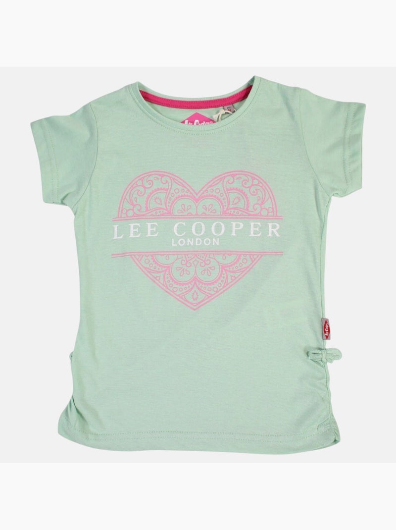 Lee Cooper - T-shirt manches courtes avec dessin Bleu - Kiabi