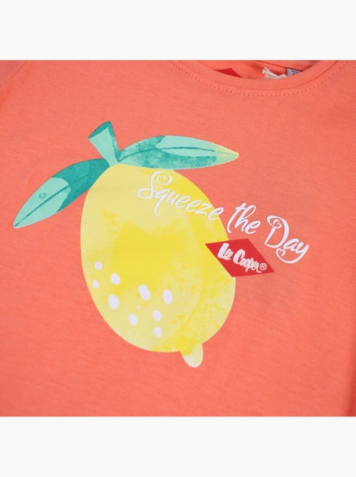 Lee Cooper - T-shirt manches courtes avec dessin - Kiabi