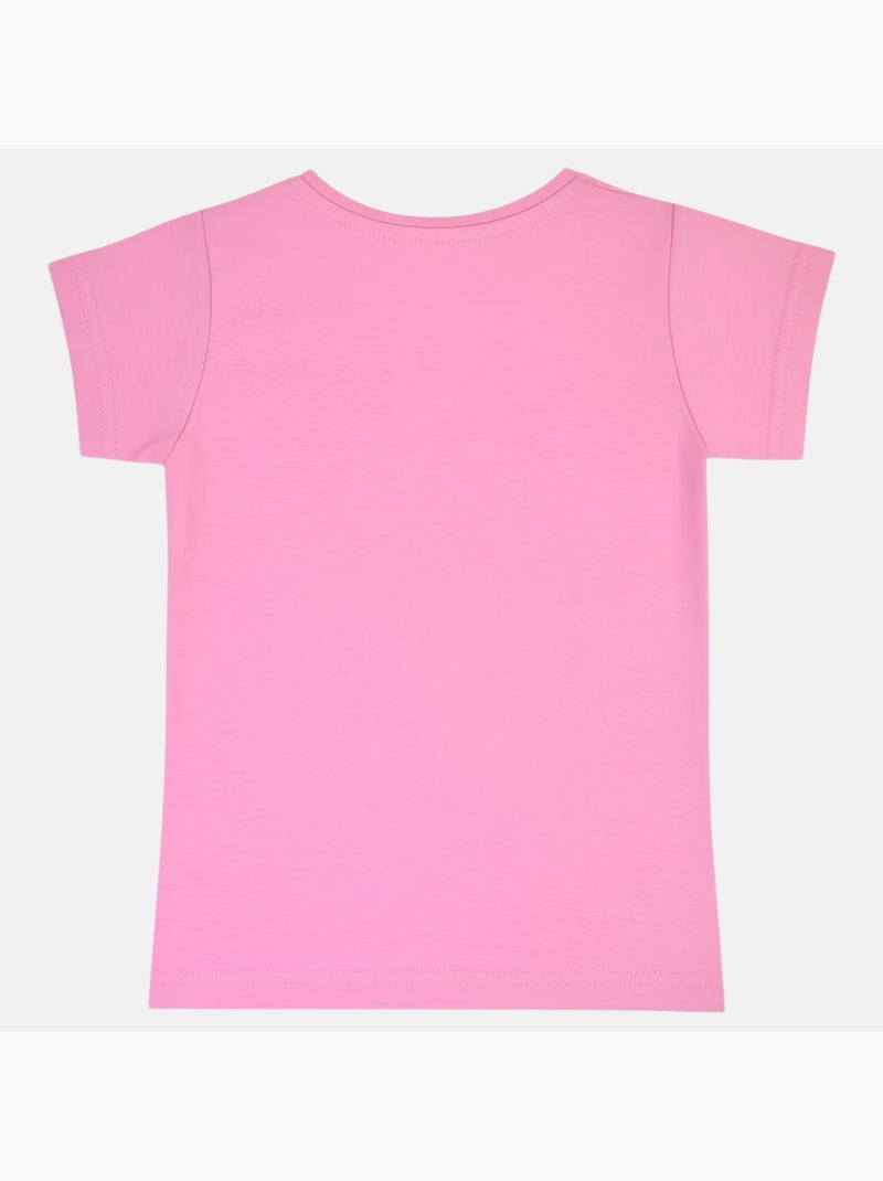 Lee Cooper - T-shirt manches courtes avec dessin Rose - Kiabi