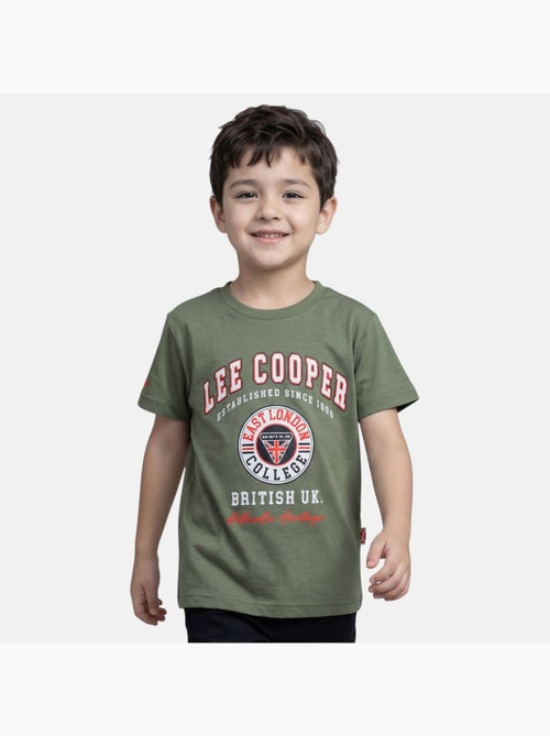 Lee Cooper - T-shirt manches courtes avec imprimé - Kiabi