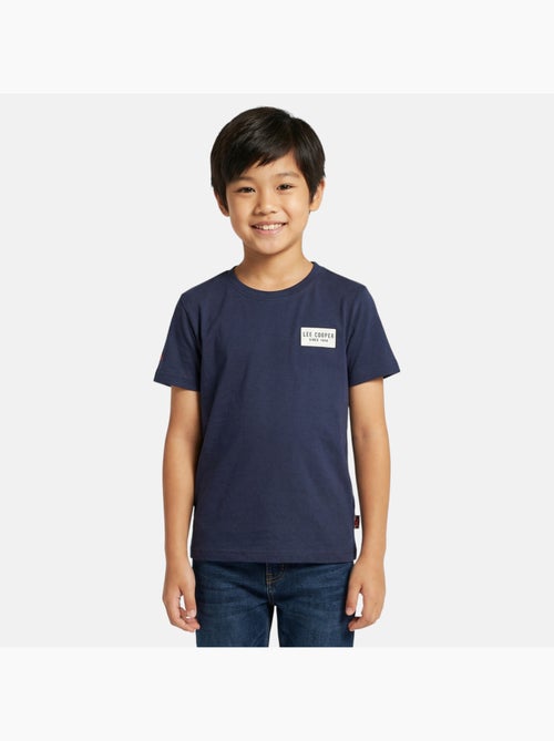 Lee cooper - t-shirt manches courtes, col rond - Kiabi