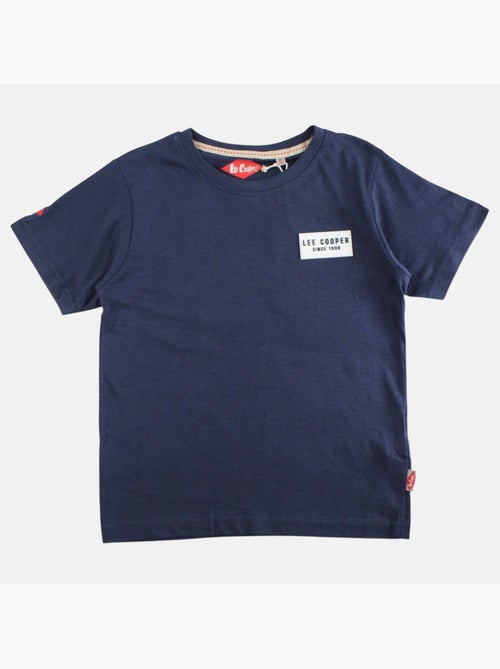 Lee cooper - t-shirt manches courtes, col rond - Kiabi