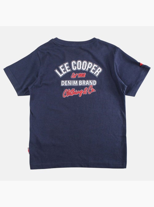Lee cooper - t-shirt manches courtes, col rond - Kiabi