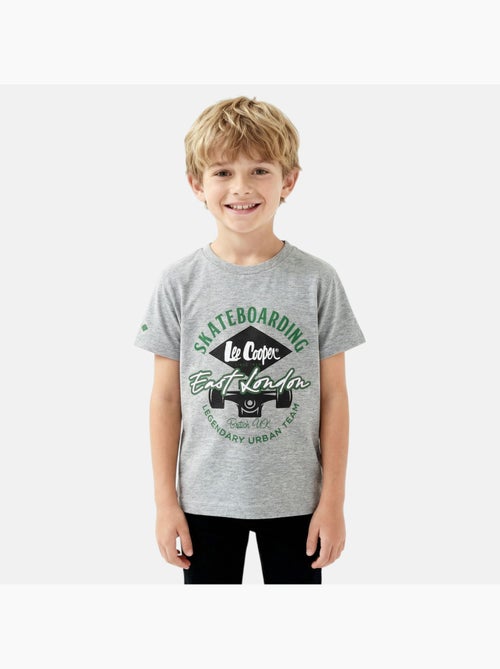 Lee cooper - t-shirt manches courtes, col rond - Kiabi