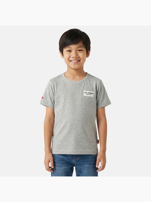 Lee cooper - t-shirt manches courtes, col rond - Kiabi
