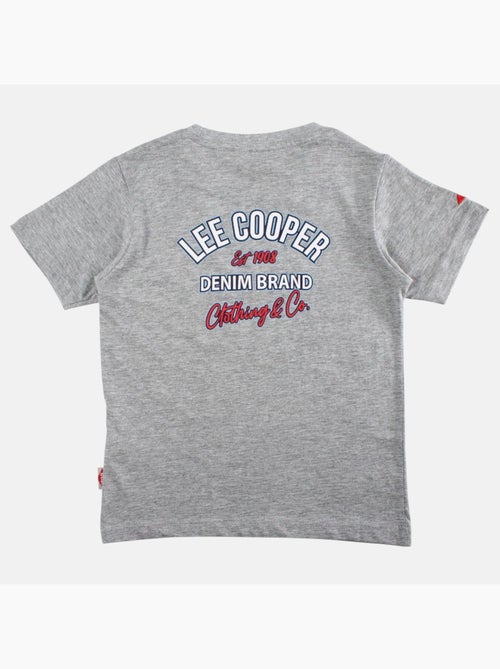 Lee cooper - t-shirt manches courtes, col rond - Kiabi