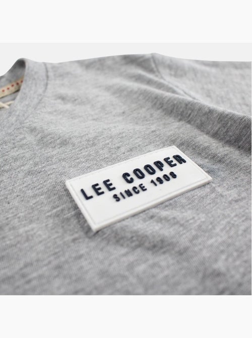 Lee cooper - t-shirt manches courtes, col rond - Kiabi