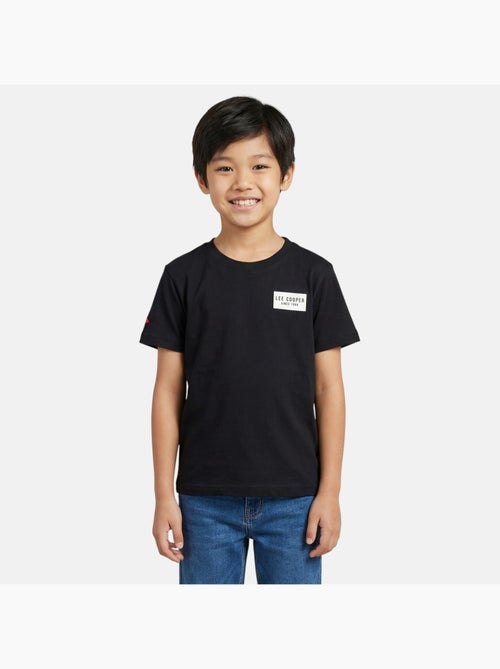 Lee cooper - t-shirt manches courtes, col rond - Kiabi