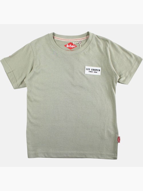 Lee cooper - t-shirt manches courtes, col rond - Kiabi