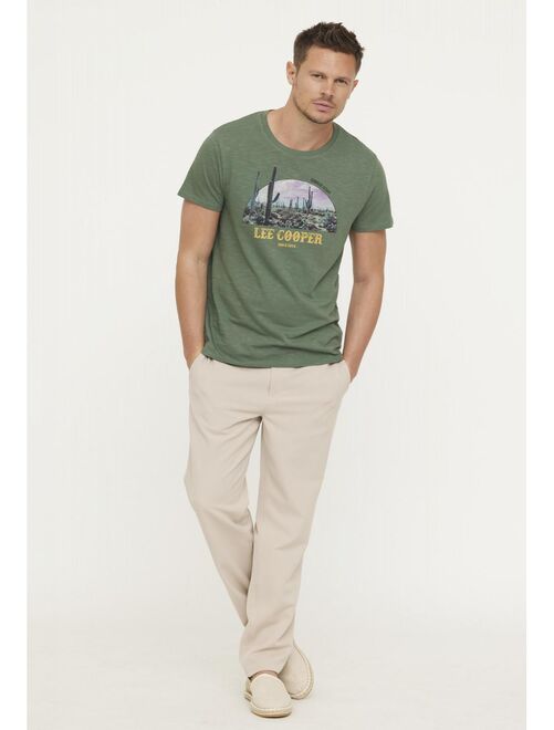 Lee Cooper - T-shirt manches courtes coton regular ACARI - Kiabi