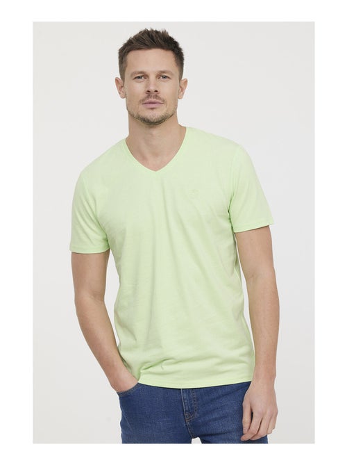 Lee Cooper - T-shirt manches courtes coton regular AJESSY MC - Kiabi