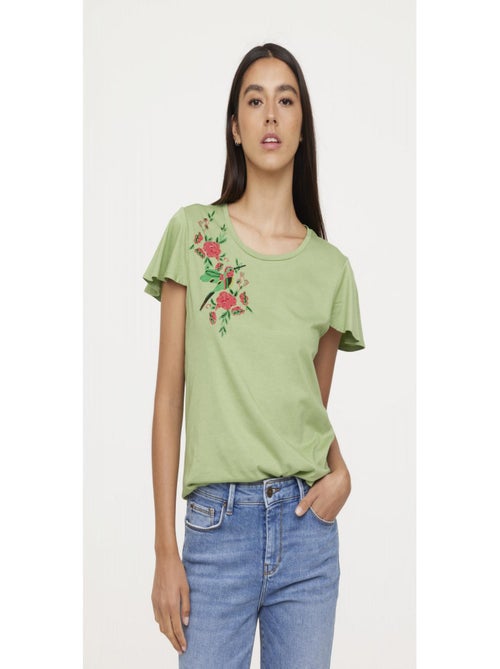 Lee Cooper - T-shirt manches courtes coton regular ANARA - Kiabi