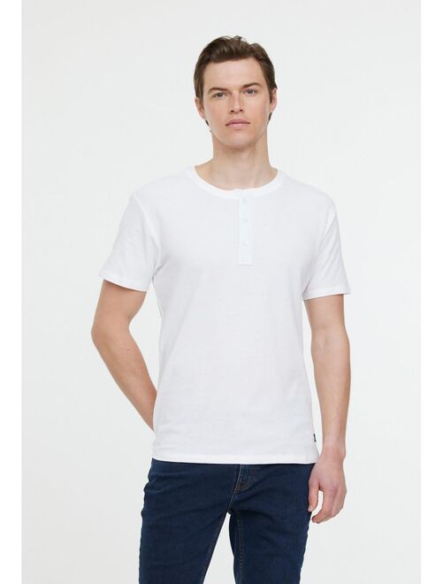 Lee Cooper - T-Shirt manches courtes coton slim AZZO MC - Kiabi