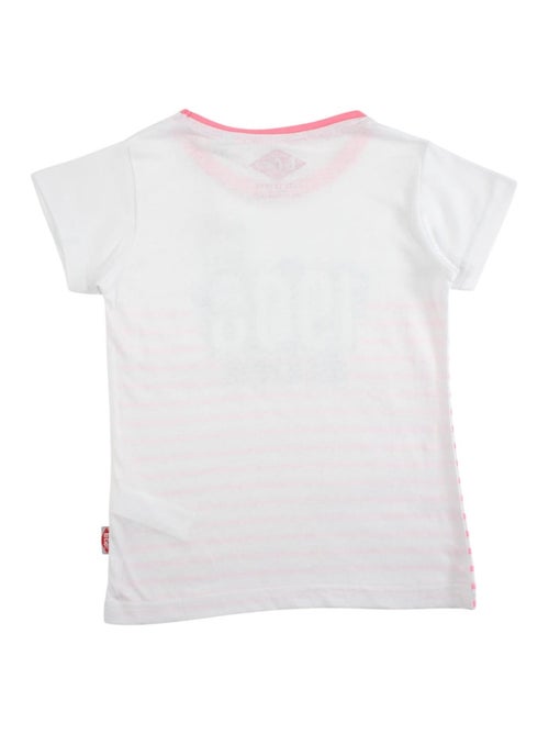 Lee Cooper - T-shirt manches courtes fille à motif - Kiabi