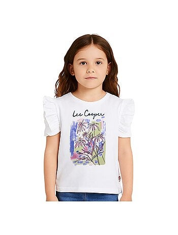 Lee Cooper - T-shirt manches courtes fille