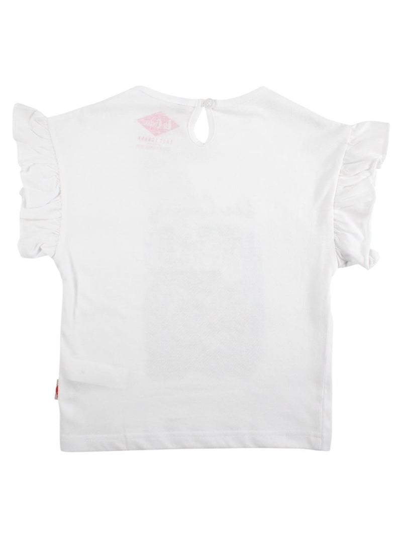 Lee Cooper - T-shirt manches courtes fille Blanc - Kiabi