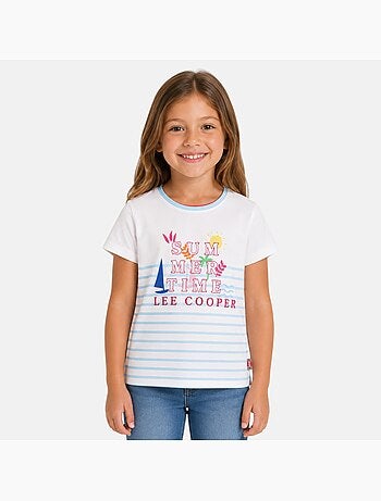 Lee Cooper - T-shirt manches courtes fille