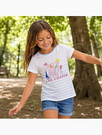 Lee Cooper - T-shirt manches courtes fille