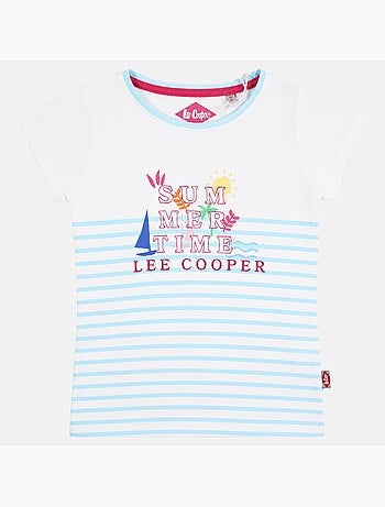 Lee Cooper - T-shirt manches courtes fille