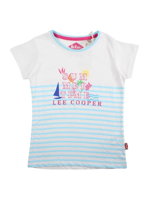 Lee Cooper - T-shirt manches courtes fille - Kiabi