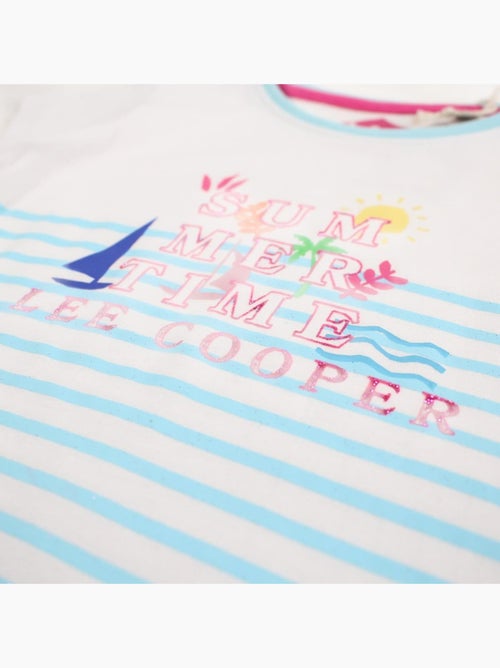 Lee Cooper - T-shirt manches courtes fille - Kiabi