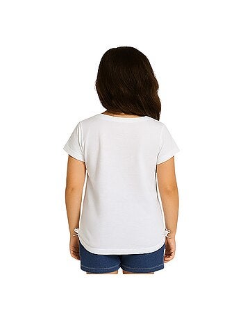 Lee Cooper - T-shirt manches courtes fille imprimé