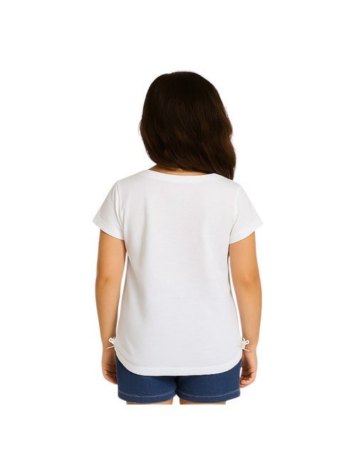 Lee Cooper - T-shirt manches courtes fille imprimé - Kiabi