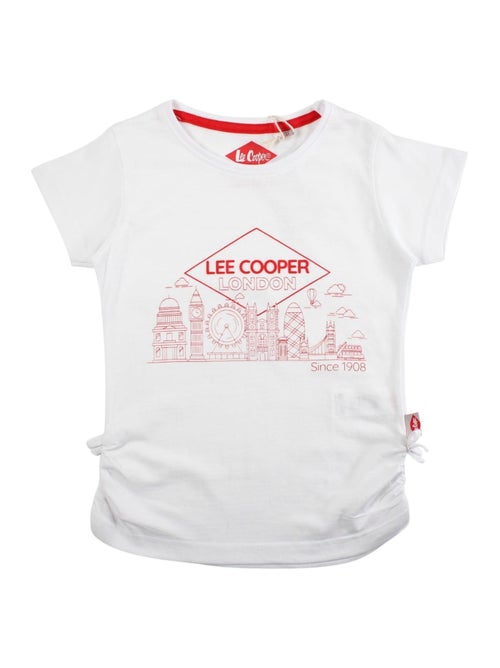 Lee Cooper - T-shirt manches courtes fille imprimé - Kiabi
