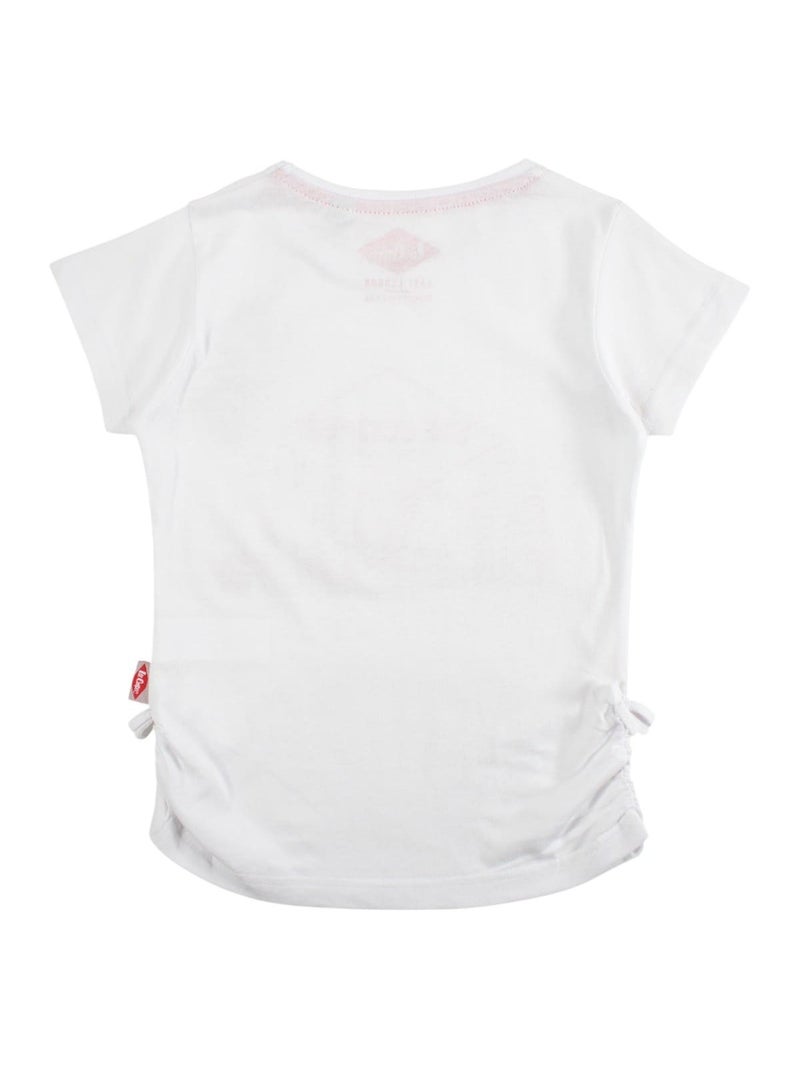 Lee Cooper - T-shirt manches courtes fille imprimé Blanc - Kiabi