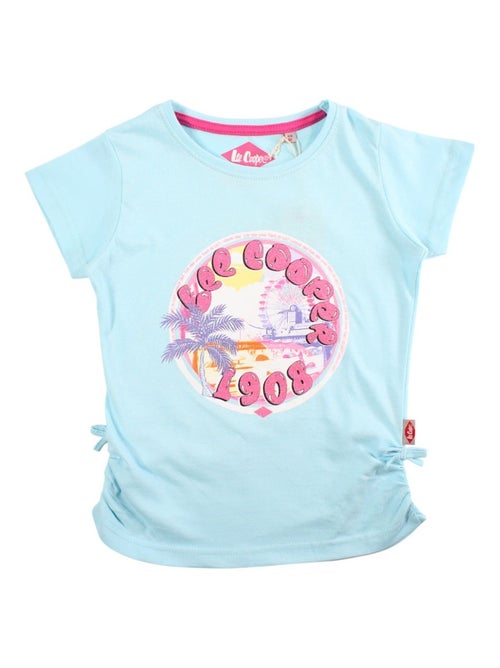 Lee Cooper - T-shirt manches courtes fille imprimé - Kiabi