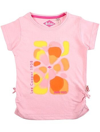 Lee Cooper - T-shirt manches courtes fille imprimé