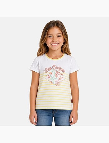 Lee Cooper - T-shirt manches courtes fille