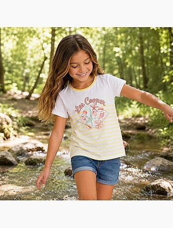 Lee Cooper - T-shirt manches courtes fille