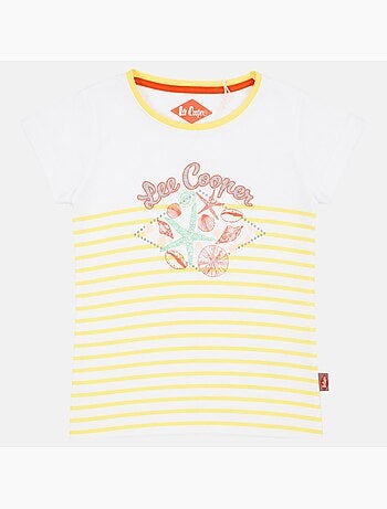 Lee Cooper - T-shirt manches courtes fille