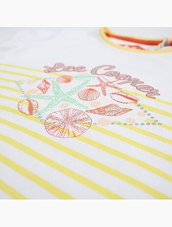 Lee Cooper - T-shirt manches courtes fille