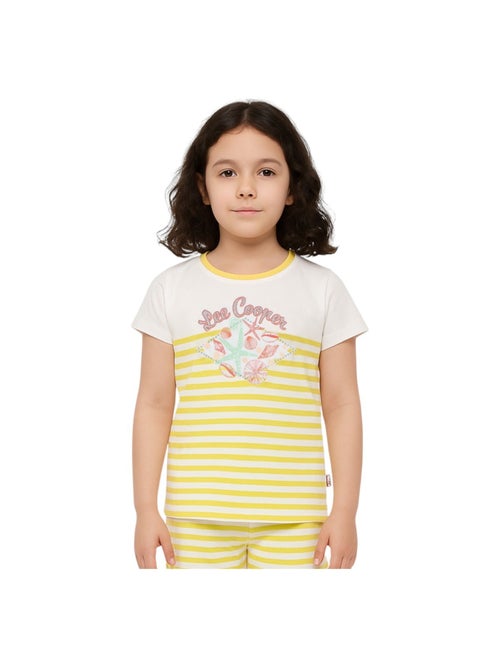 Lee Cooper - T-shirt manches courtes fille - Kiabi