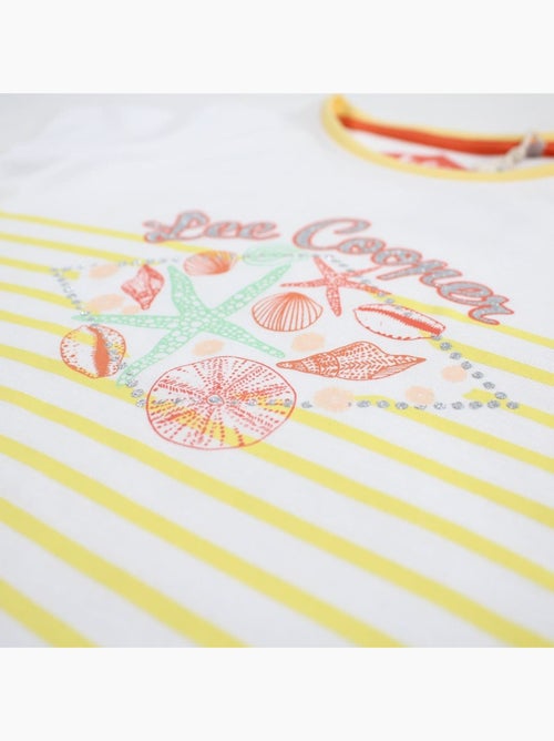 Lee Cooper - T-shirt manches courtes fille - Kiabi