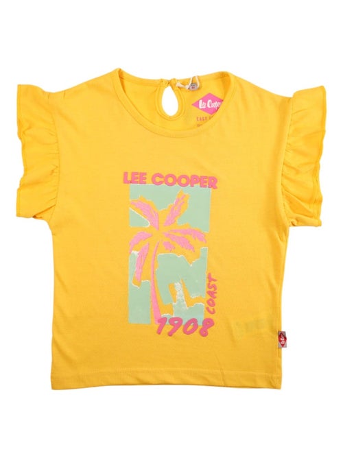 Lee Cooper - T-shirt manches courtes fille - Kiabi